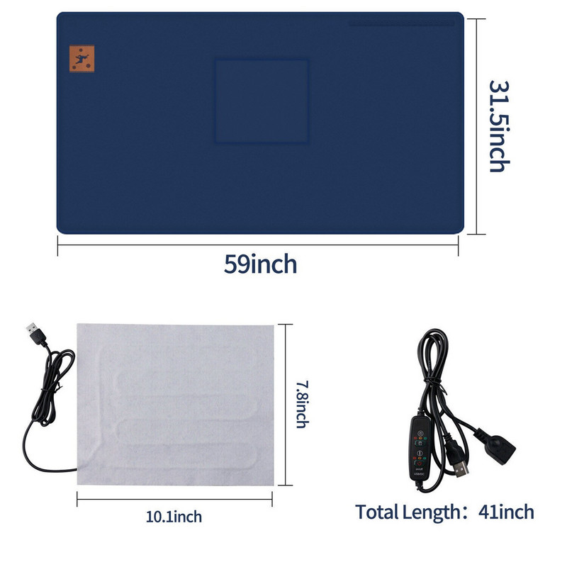 Elektricky vyhrievaná deka, šál, mäkká zimná teplá, umývateľná, USB, bezpečné ovládanie načasovania, udržiavanie tepla, šál, sukňa, kryt na nohy, prikrývky