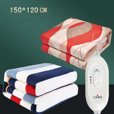 220V elektrická deka vyhrievaná dvojitá termo deka nastaviteľný ohrievač tela matrac zahusťovací termostat nový štýl 150x180cm