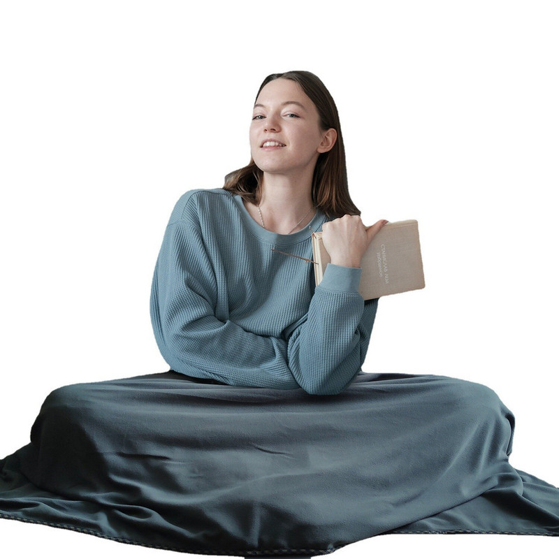 USB šildymo antklodė prailginta ir praplatinta 5V šilta skara kelių įklotai Elektrinė kelių antklodė studentams didelio ploto skara antklodė