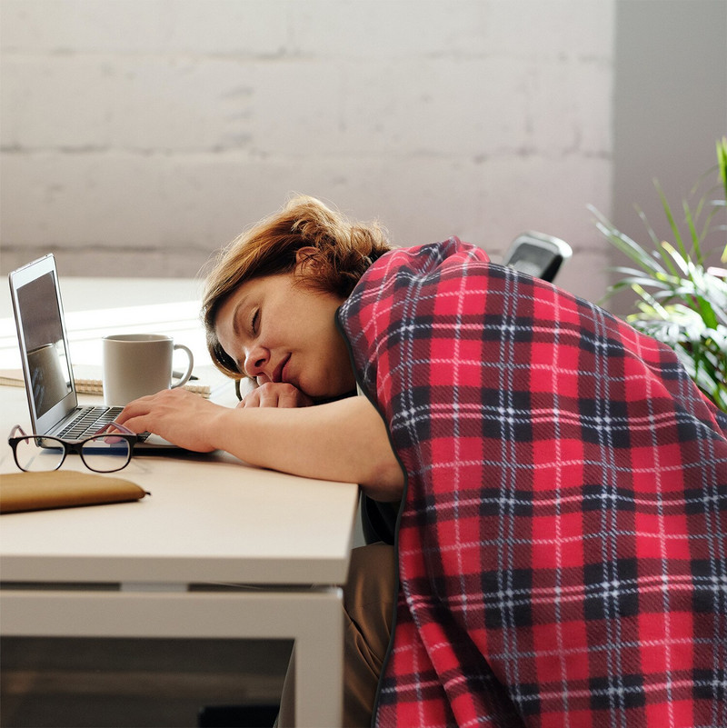 USB šildymo antklodė prailginta ir praplatinta 5V šilta skara kelių įklotai Elektrinė kelių antklodė studentams didelio ploto skara antklodė