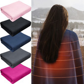 Elektricky vyhrievaná deka, šál, mäkká zimná teplá, umývateľná, USB, bezpečné ovládanie načasovania, udržiavanie tepla, šál, sukňa, kryt na nohy, prikrývky