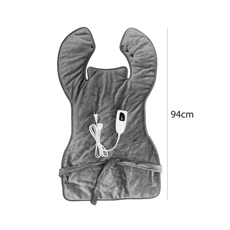 Ohrievacie podložky na telo, 6-stupňová nastaviteľná elektrická vyhrievacia podložka na úľavu od bolesti kĺbov, ohrievacie produkty prateľné v práčke