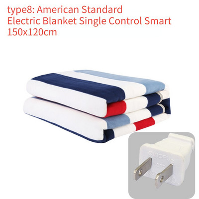 Elektrická deka, hrubá dvojitá, jednoduchá elektrická matraca, jednoduché dvojité ovládanie, 9 prevodových stupňov, inteligentné načasovanie, zimná teplá vykurovacia deka