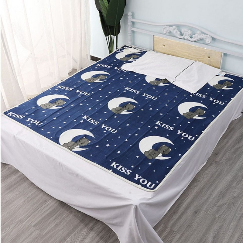 Elektrická deka, hrubší ohrievač, dvojitý ohrievač tela, 150*120 cm, vyhrievaná deka s termostatom, elektrická vyhrievacia deka