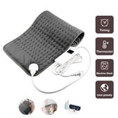 Elektrická deka, nastaviteľná zimná 6-úrovňová vykurovacia deka, ohrievač fyzioterapie, podložka na krk, chrbát, žalúdok, ramená, podložka na bolesť