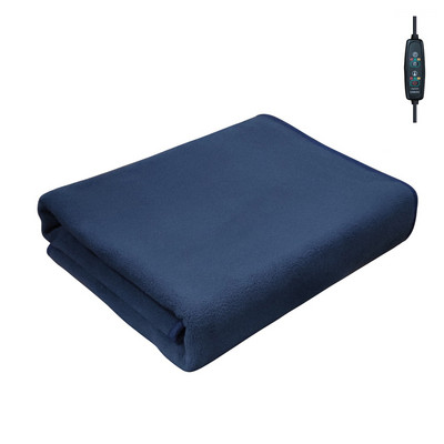 Pătură electrică încălzită șal moale iarnă cald lavabil USB control sincronizare sigur, ține cald șal fustă acoperire pături pentru picioare