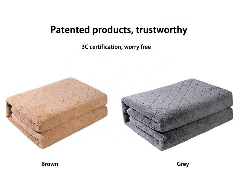 Zimná elektrická vyhrievaná deka 220V na ohrievanie postelí