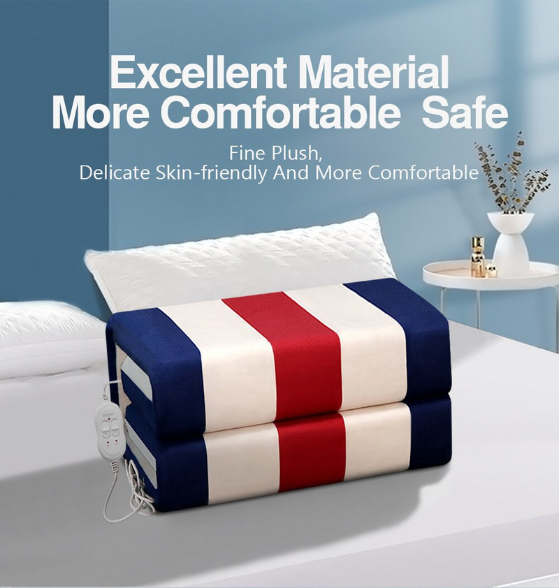 Elektrická deka, hrubší ohrievač, dvojitý ohrievač tela, 150*120 cm, vyhrievaná deka s termostatom, elektrická vyhrievacia deka