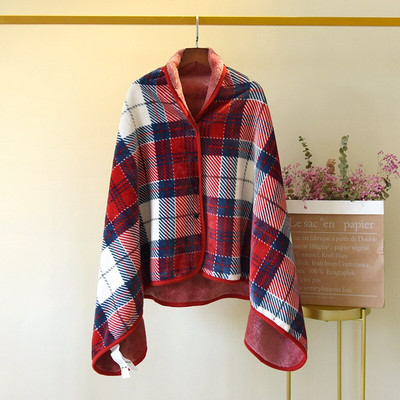 5V USB vyhrievaná deka inteligentný nastaviteľný časovač ohrievača nositeľný vyhrievaný šál mäkký elektrický matrac vyhrievaná deka 140x80CM