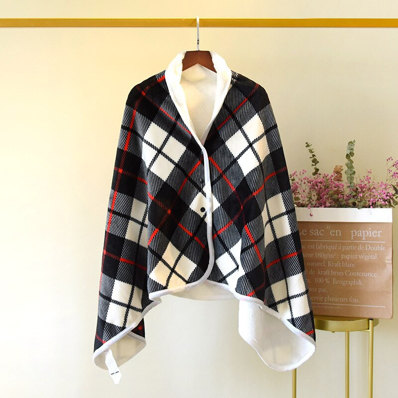 5V USB vyhrievaná deka inteligentný nastaviteľný časovač ohrievača nositeľný vyhrievaný šál mäkký elektrický matrac vyhrievaná deka 140x80CM