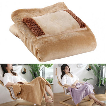 Практично отоплително одеяло Дишащо нагрято одеяло Бързо термично студоустойчиво нагряваща подложка от полиестерни влакна