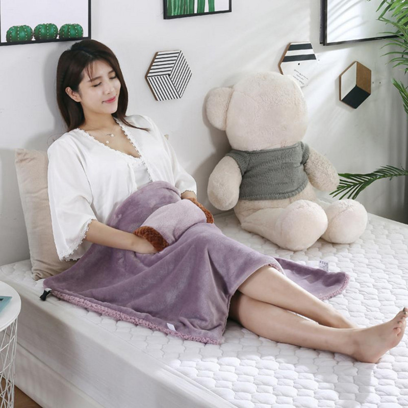 Praktická vyhrievacia deka, priedušná vyhrievaná deka, rýchlo tepelná, chladuvzdorná vyhrievacia podložka z polyesterových vlákien