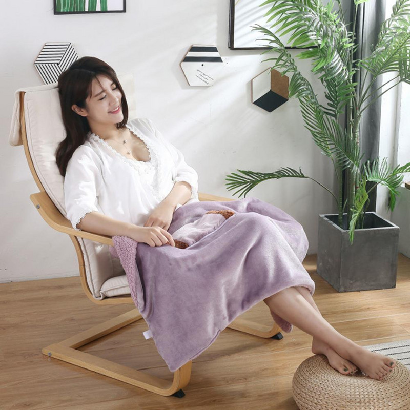 Praktická vyhrievacia deka, priedušná vyhrievaná deka, rýchlo tepelná, chladuvzdorná vyhrievacia podložka z polyesterových vlákien