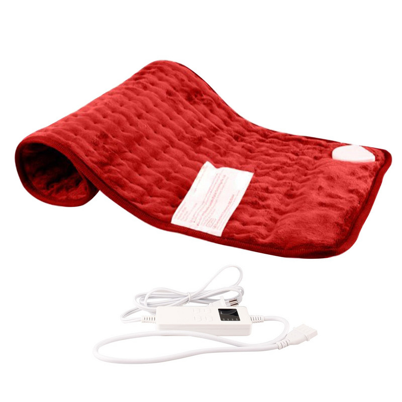 Pentru spate, foarte mare, practic, 6 niveluri de temperatură, reglabil, flanel moale, lavabil, reutilizabil, terapie cu căldură, priză SUA, tampă de încălzire