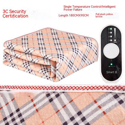 Bezpečné domáce použitie, elektrická deka vo viacerých farbách s termostatom, hrubší ohrievač, dvojitý ohrievač tela, vyhrievaná deka, elektrické kúrenie