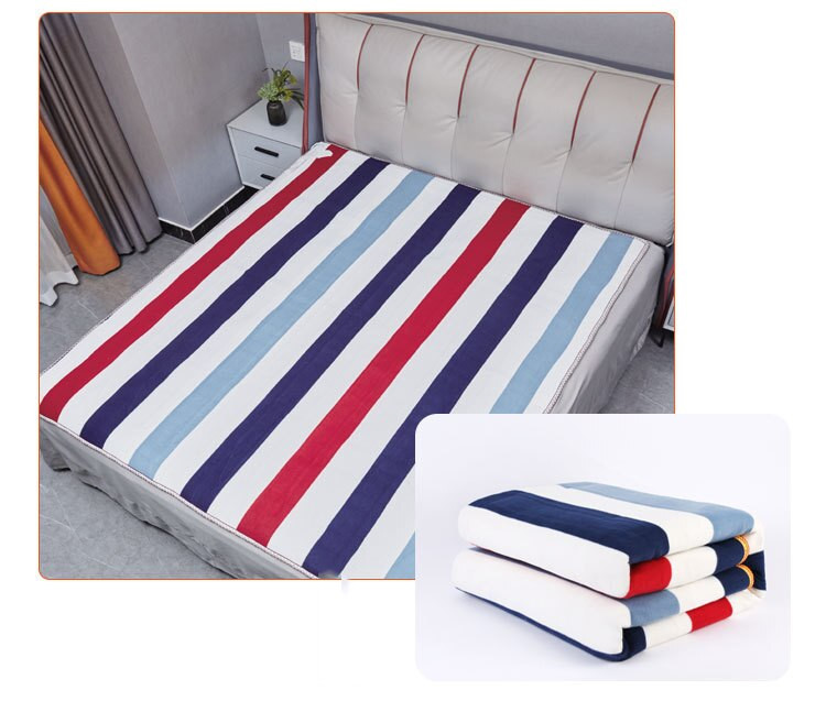 Elektrická deka 220/110V, hrubšia vyhrievaná deka, matrac s termostatom, elektrická vyhrievacia deka, zimná bezpečnostná ohrievač tela