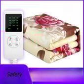 Elektrická deka s dvojitým ovládaním, inteligentné načasovanie, elektrická deka pre jednu ubytovňu, vodotesná a netečie