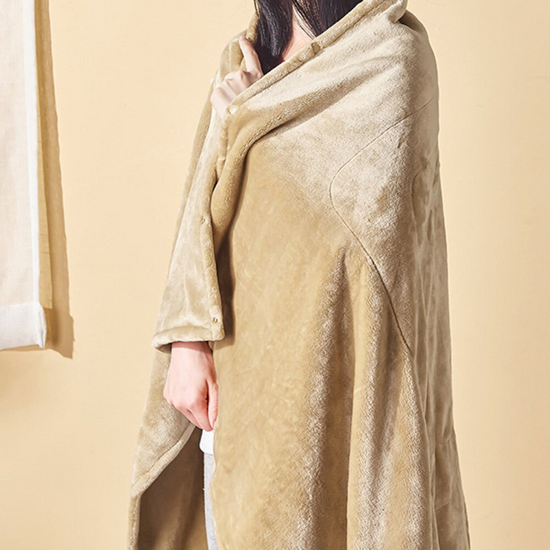 Pătură electrică pentru încălzire prin USB, consumabile de uz casnic, 5V, încălzire, umăr, moale, prietenoasă cu pielea, lavabilă la mașină pentru corp, gât, picioare