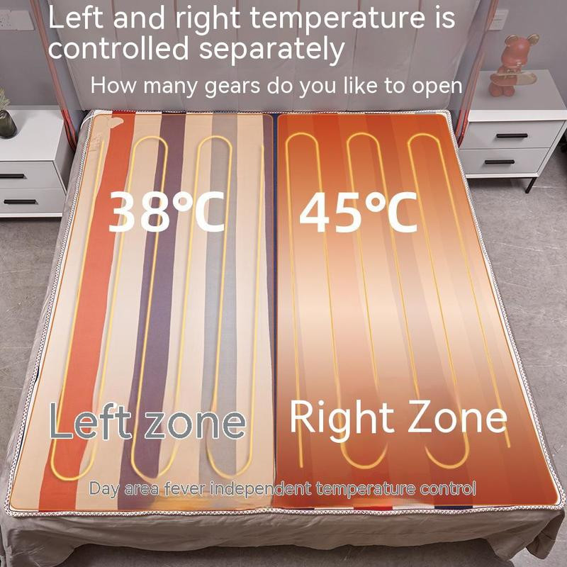 Elektrická deka, hrubšia ohrievač, dvojitý ohrievač tela, 180*150, vyhrievaná deka s termostatom, elektrická vyhrievacia deka, zimný ohrievač tela