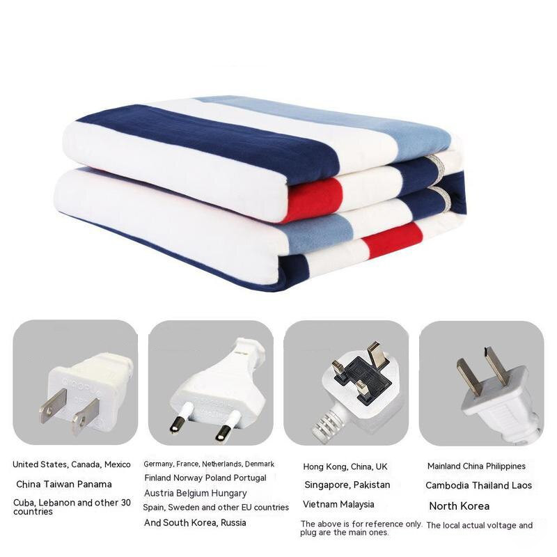 Elektrická deka, hrubšia ohrievač, dvojitý ohrievač tela, 180*150, vyhrievaná deka s termostatom, elektrická vyhrievacia deka, zimný ohrievač tela