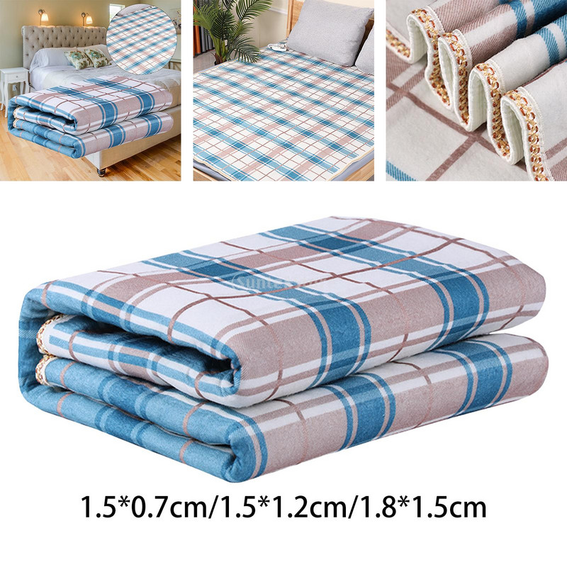 Elektrinė antklodė 220V Storesnis šildytuvas Šildomas antklodė Čiužinys Termostatas Elektrinis Šildymas Antklodė Žieminis Kūno Šildytuvas