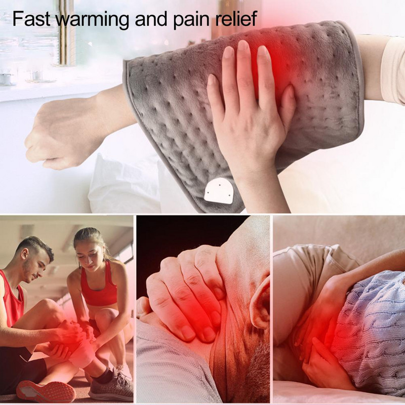 Vyhrievacia deka s funkciou časovania, 6 prevodových stupňov, rýchla regulácia teploty, zástrčka EU, LED displej, mäkká elektrická vyhrievacia podložka pre domácnosť