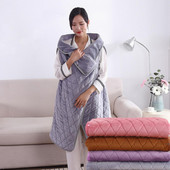 Elektrická deka s automatickým časovaním, umývateľná, prenosná, nabíjateľná cez USB, zimná vykurovacia šatka, domáce ohrievacie príslušenstvo pre hotel