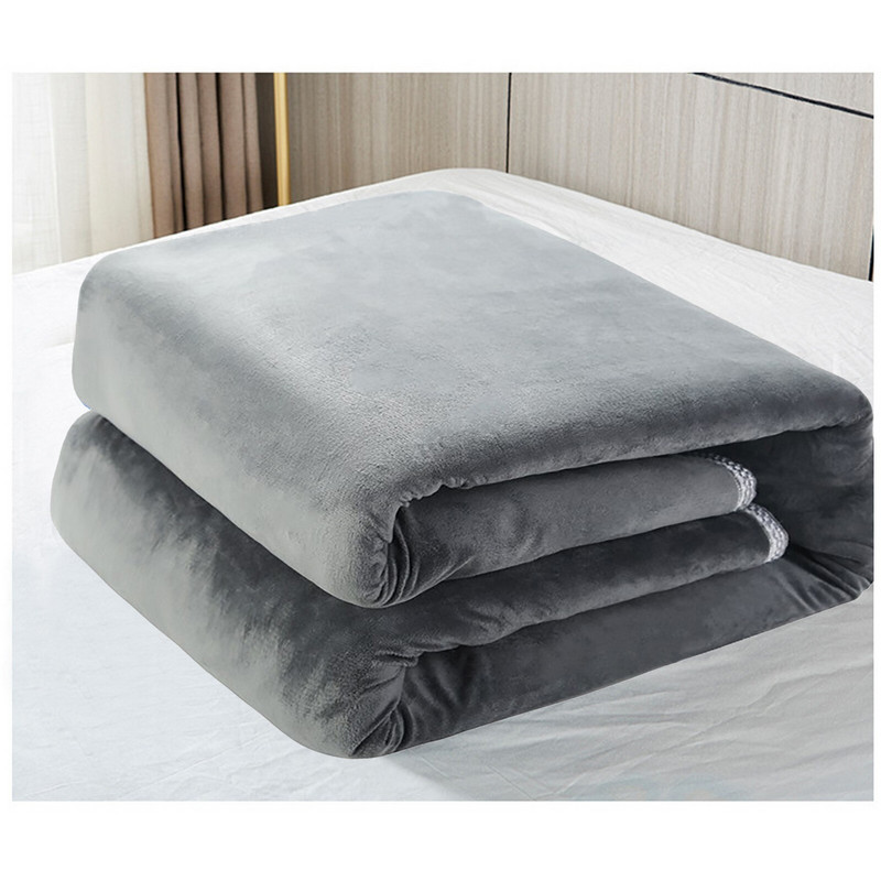 230V hrubší jednoduchý elektrický matrac s termostatom, elektrická deka, bezpečnostná elektrická vykurovacia deka, teplá elektrická deka