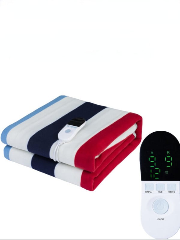 Domáca vyhrievaná deka s termostatom, elektrická vyhrievacia deka, elektrická vyhrievacia deka, hrubší ohrievač, dvojitý ohrievač tela
