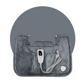 Elektrická fyzioterapeutická vyhrievacia podložka, deka, svaly, ramená, krk, chrbát, vyhrievací šál, nastaviteľná teplota, zástrčka EÚ