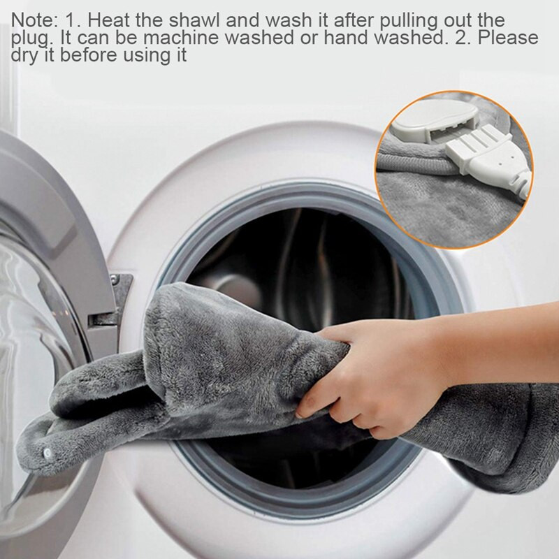 Elektrická fyzioterapeutická vyhrievacia podložka, deka, svaly, ramená, krk, chrbát, vyhrievací šál, nastaviteľná teplota, zástrčka EÚ