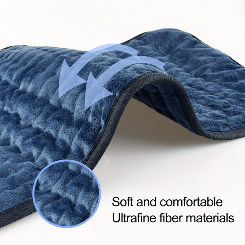 Elektrické vyhrievacie podložky na prikrývky, 6 prevodových stupňov, nastavenie teploty a časovania, mäkké, rýchle vykurovanie, umývateľná, zimná vyhrievacia deka, zástrčka US/EU/UK