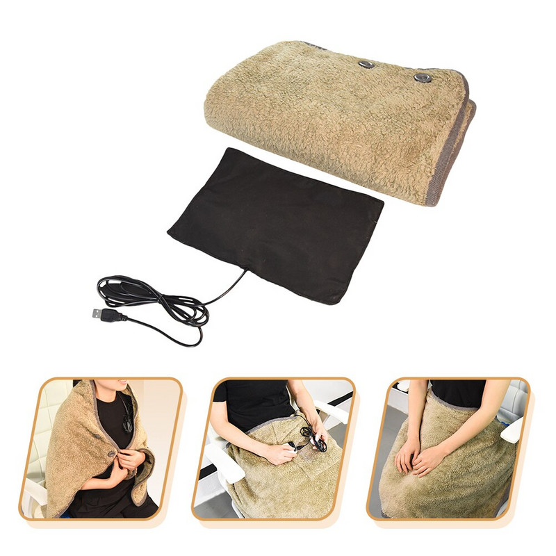 1 ks deka do auta vyhrievaná šálová fólia vyhrievacia deka na telo flanelová deka flanelová deka USB vyhrievacia deka