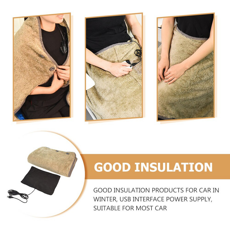 1 ks deka do auta vyhrievaná šálová fólia vyhrievacia deka na telo flanelová deka flanelová deka USB vyhrievacia deka
