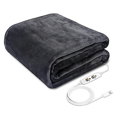 Elektrické vyhrievacie prikrývky, USB vyhrievaný šál, mobilný vyhrievaný šál, vyhrievaná deka na ramená a krk do domácej kancelárie, zimný ohrievač