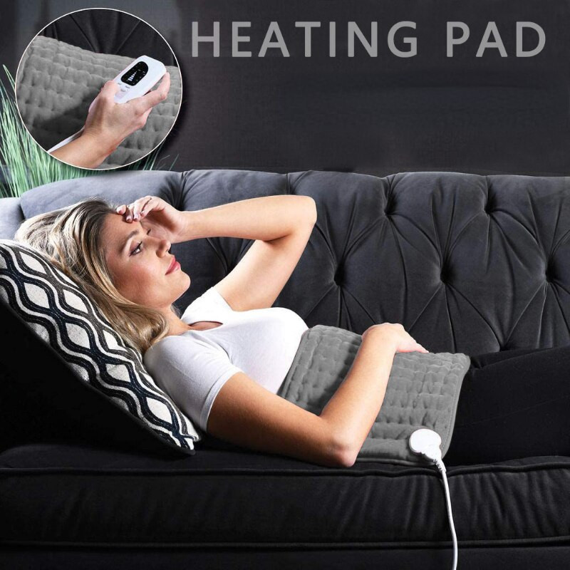 Ηλεκτρικό σεντόνι Θερμαινόμενο Ματ Κρεβάτια Θερμότερη Αισθητική Πίσω Λαιμός Σπιτιού Θέρμανση Ζεστό Κάλυμμα Χειμερινή Θερμική κουβέρτα fleece για πόνους