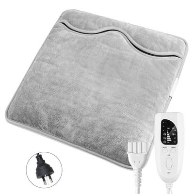 Elektrický ohrievač nôh, vyhrievacia podložka na nohy, nastaviteľná 6 úrovní teploty pre zimné ohrievanie nôh