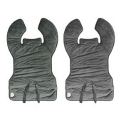 Pohodlná vyhrievacia podložka na úľavu od bolesti chrbta, veľká elektrická podložka na krk a ramená, nositeľné vyhrievacie podložky