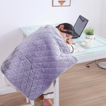 Електрическо одеяло Автоматично регулиране на времето Бързо загряване Безжичен полиестер Зима По-дебело нагревателно тяло USB Подгряваща подложка за студено време