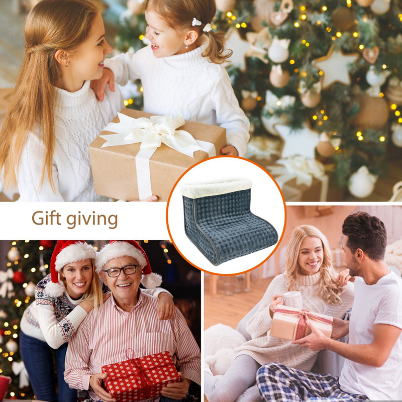 Lábmelegítő szőnyeg Mosható elektromos lábmelegítő párna 10 fokozatú fűtő lábfűtő huzatok Kellékek otthoni irodához