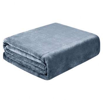 Популярно отопляемо топло шалте Фланелено отоплително одеяло Меко топлосъхващащо USB електрическо загряващо одеяло за скута Зимни аксесоари