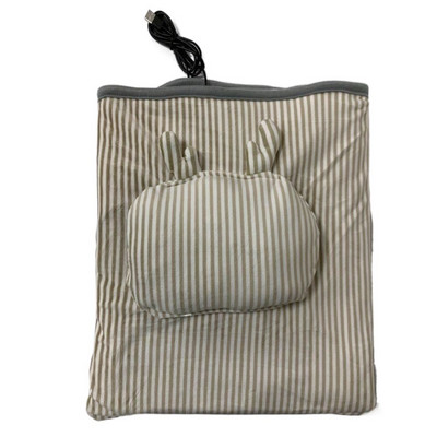 Umývateľná flanelová deka, ktorá udrží teplo doma, elektrická vyhrievaná deka, vyhrievaná deka s USB vyhrievaným šálom a zábalom na ruky