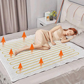 Elektrická deka, flanelová, rýchloohrievacia deka, časovač deky, ochrana pred prehriatím, umývateľná, celotelové ohrievanie, domáca kancelária