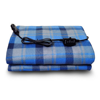 Електрическо одеяло за кола 12V Отоплително одеяло за кола Енергоспестяващо топло електрическо отоплително одеяло Килими Отопляема подложка Една седалка Хелоуин