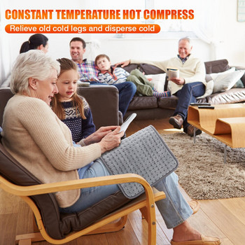 Θερμαινόμενο χαλάκι οικιακής φυσιοθεραπείας Ηλεκτρική κουβέρτα Θέρμανση Μικρή ηλεκτρική κουβέρτα Θερμαινόμενη κουβέρτα 10 ταχυτήτων