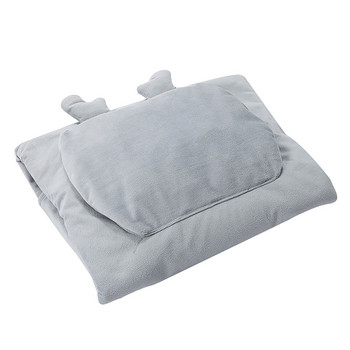 Зимно електрическо одеяло По-дебел нагревател Двойно нагревател за тяло 75x120 см Отопляемо одеяло Термостат Електрическо нагревателно одеяло