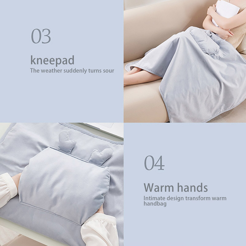 Zimná elektrická deka, hrubší ohrievač, dvojitý ohrievač tela, 75x120 cm, vyhrievaná deka, termostat, elektrická vyhrievacia deka