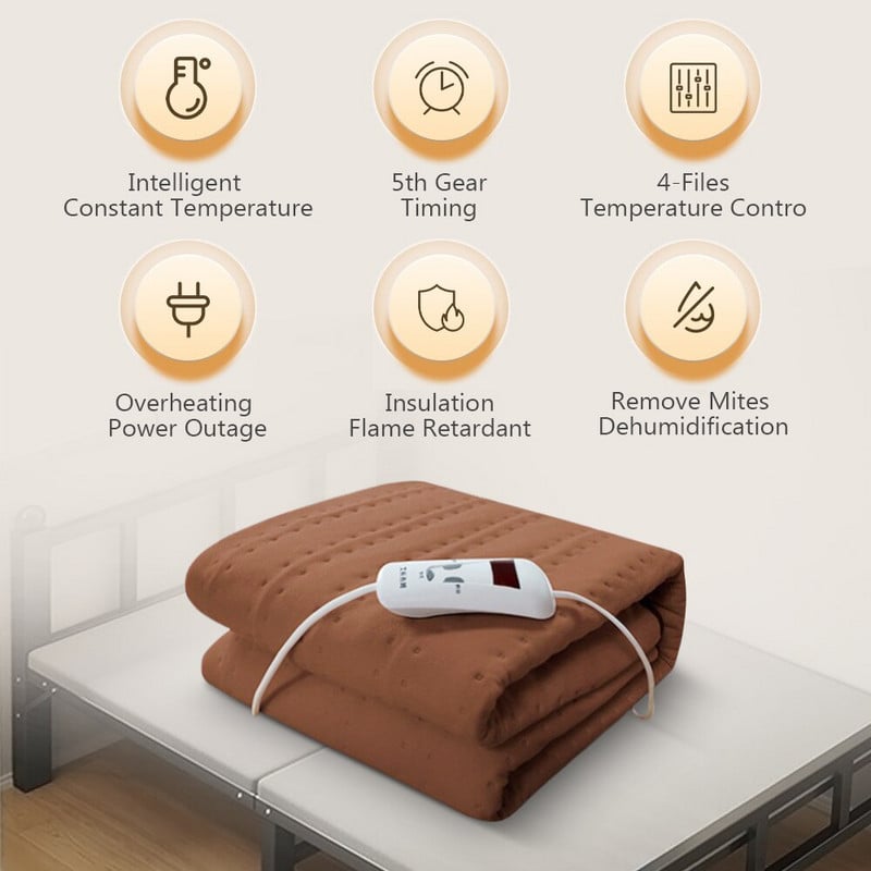 Elektrický ohrievač prikrývok, automatický vykurovací termostat, prikrývka 220 V, elektrická prikrývka, matrac, vyhrievané koberce, rohožka, zástrčka EÚ