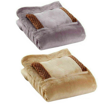 USB електрическо одеяло меко по-дебело нагревателно легло по-топло за машинно пране термостат електрическа нагревателна подложка за домашен офис
