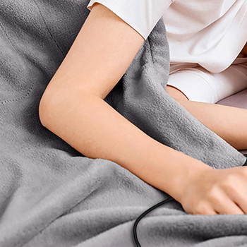 Популярно електрическо одеяло Лесно за носене Отопляем топъл шал Меко USB електрическо отопление Одеяло за скута Зимни аксесоари Топли